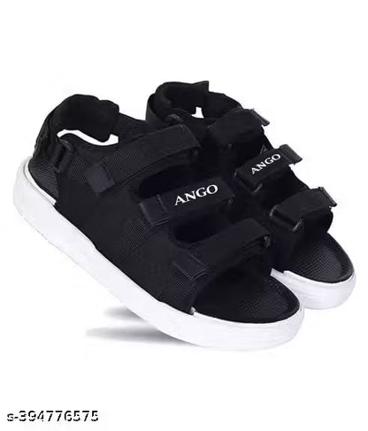 Combo of Summer Trendy Black Men’s Sandals