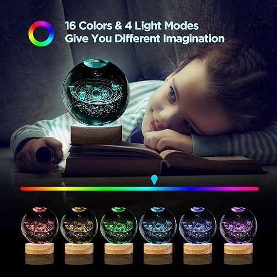3D Crystal Lamp Ball(Assorted Design) CAMBO OFFER