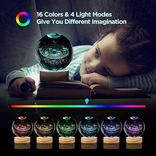 3D Crystal Lamp Ball(Assorted Design) CAMBO OFFER