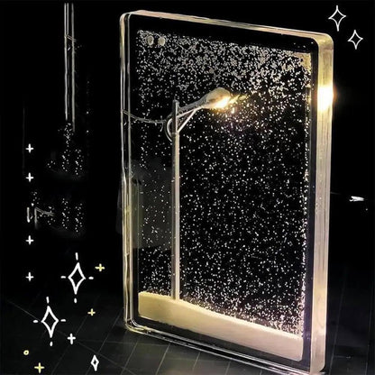 LEELA’S Snowfall Lamp – Bring Winter Magic to Your Home! ❄️