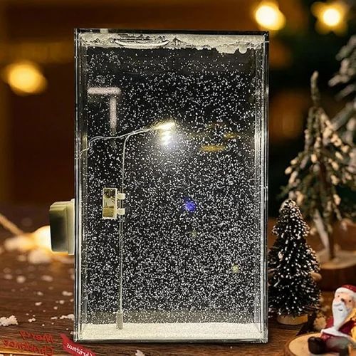 LEELA’S Snowfall Lamp – Bring Winter Magic to Your Home! ❄️