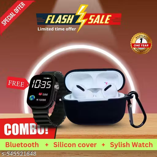 TWS Bluetooth 5.3 Earphones +Smart watch