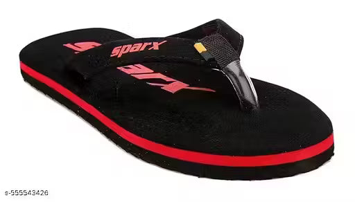 Sparx Flip Flop SFG-23 Black for Men | Lightweight Casual Slippers | Durable EVA Sole