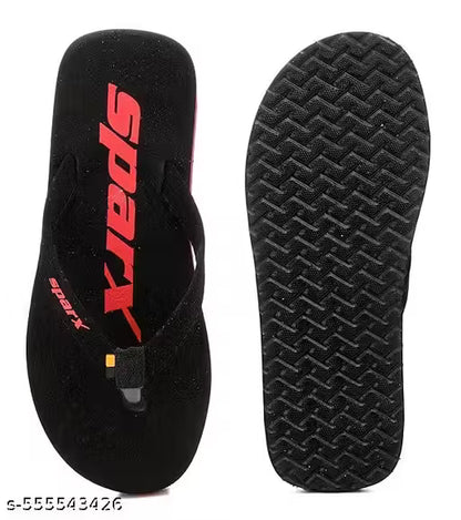 Sparx Flip Flop SFG-23 Black for Men | Lightweight Casual Slippers | Durable EVA Sole