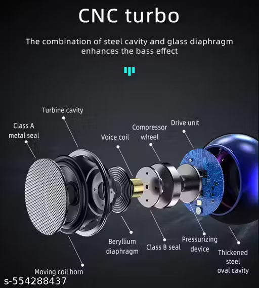 TWS Earbuds with 30H Playtime + Mini Speaker Combo