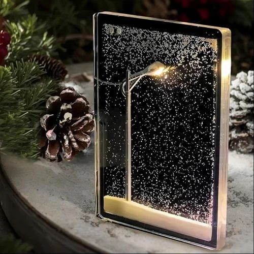 LEELA’S Snowfall Lamp – Bring Winter Magic to Your Home! ❄️
